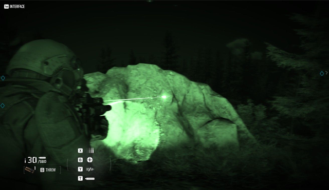 How do I know if I'm using a flashlight with night vision